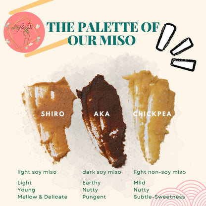 Alla's Posh Flavors Authentic Japanese Miso Paste | Formulated & Made under Japanese Guidance In India | No Preservatives | 100% Natural (Aka Miso, 250 Grams)