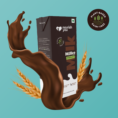 Nourish You Plant Based Chocolate Millet Beverage, 200ml