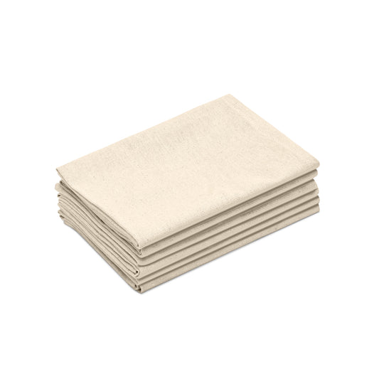 Chapati/Roti Wrap Cloth - Set of 6 Organic Cotton Roti Cover Rumals for Tiffin 12.5”x13” - Reusable Food Wrap - GOTS Certified Organic Cotton - Chapati Wrapping Cloth - Chapati Warmer Cloth - Cloth for Keeping Rotis