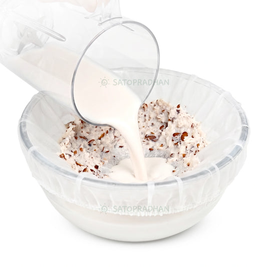 Nylon Nut Milk Bag - Food-Grade Strainer Cloth - Reusable Nut Milk Bag for Making Milk - Nut Milk Mesh for Juicing