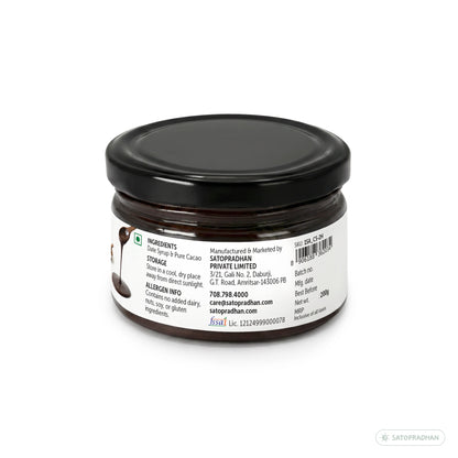 Chocolate Syrup 200g | Date-Sweetened Chocolate Sauce with Real Cacao | No Refined Sugar, No Artificial Flavours