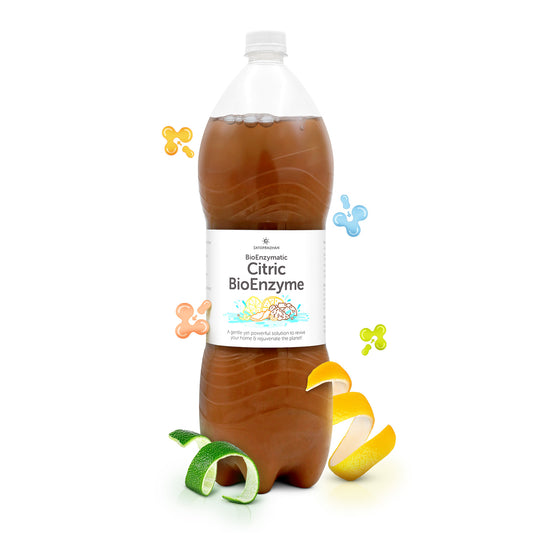 Plain Citric Bio Enzyme 750ml- Multipurpose Home Cleaner - Bioenzyme All Purpose Cleaner - Concentrated & Environmentally Friendly Disinfectant Spray
