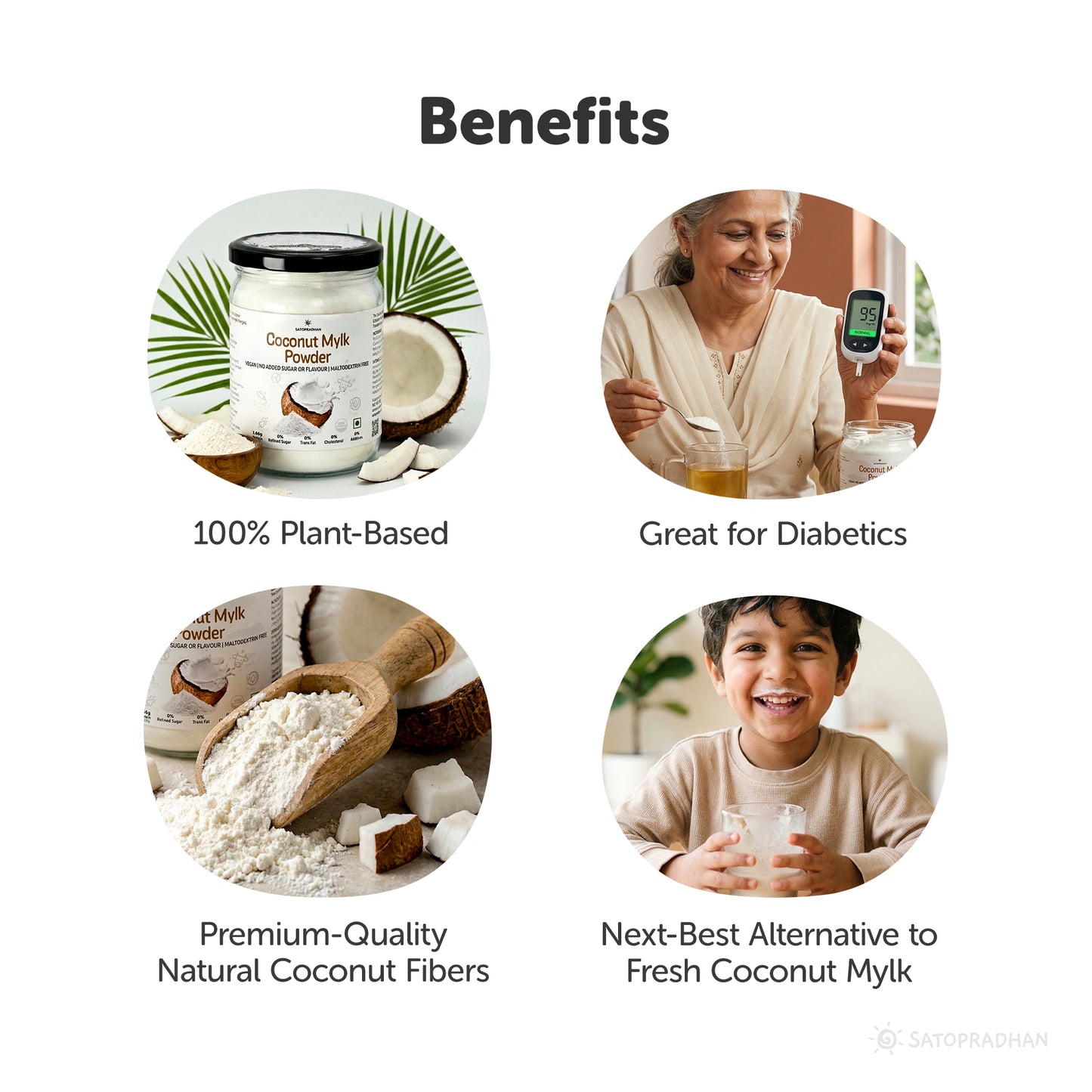 Coconut Mylk Powder 200g - Plant-Based & Pure | No Added Sugar or Flavour | Maltodextrin-Free