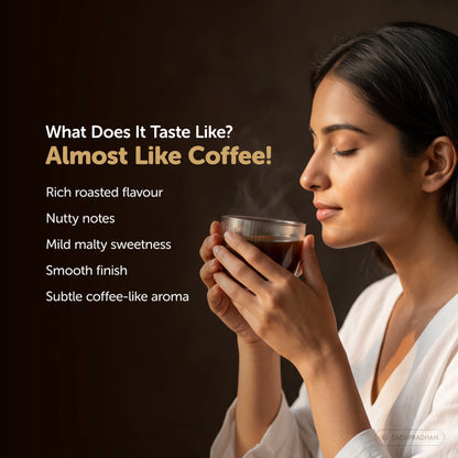 noCoffee Barley Powder - 100g-Naturally Caffeine-Free Coffee Alternative - Roasted Nutty Wellness Drink