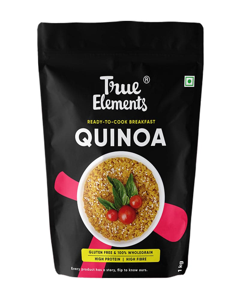 True Elements Gluten Free Breakfast Quinoa | White Quinoa | Organic Quinoa