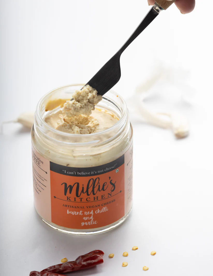 Burnt Red Chilli and Garlic Cheese Spread