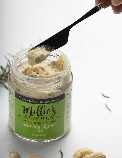Rosemary, Thyme, and Oregano Cheese Spread