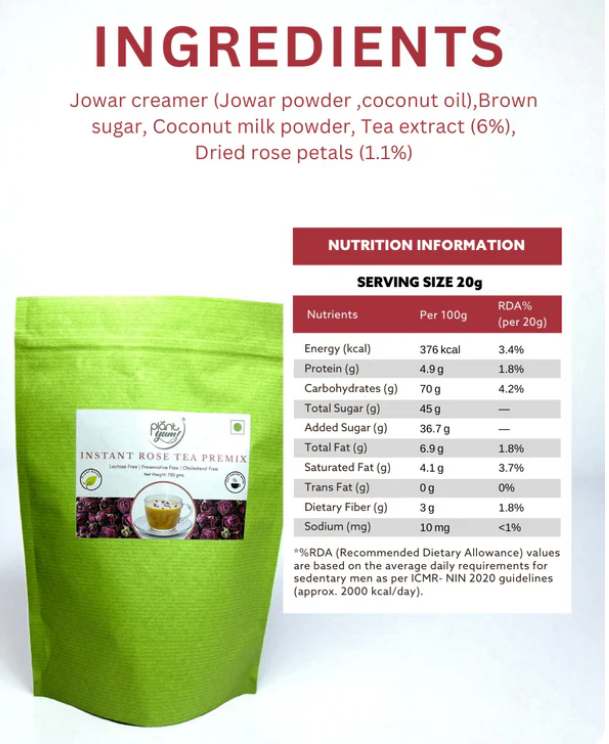 Rose Tea Premix