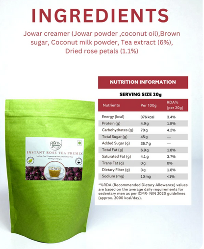 Rose Tea Premix