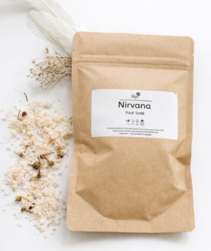 Nirvan Foot soak | Epsom Salt & Himalayalan pink salt | With Natural Oil Foot Soak Salt (100 gram)