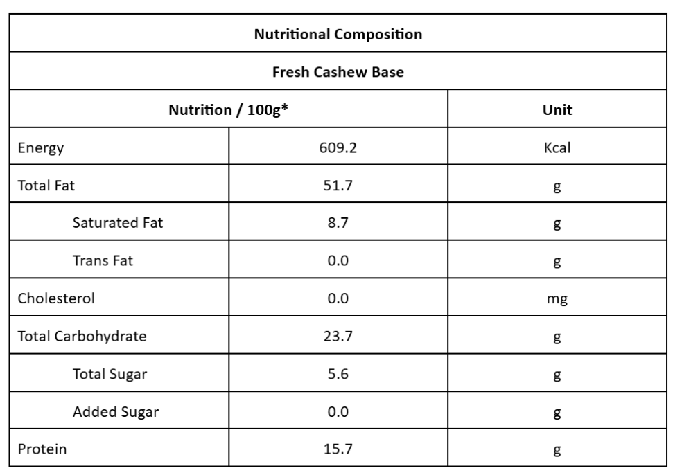 VeganDay Cashew Base (makes 6L Cashew Milk) | Fresh, Unsweetened & Plant-Based (PlantCa) | Just add water & blend | Dairy-free, Lactose-free | Zero added sugar, Zero Cholesterol, Zero Preservatives (6L Pack)
