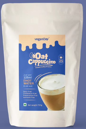VeganDay Oat Cappuccino Instant Premix (25 x Serves)