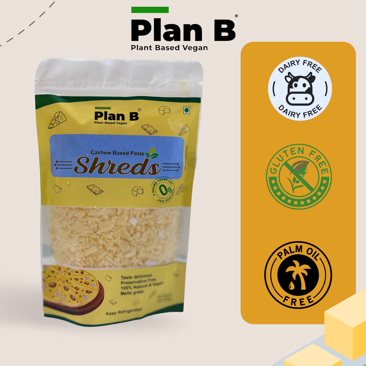 Plan B Cheezy Shreds 200 g