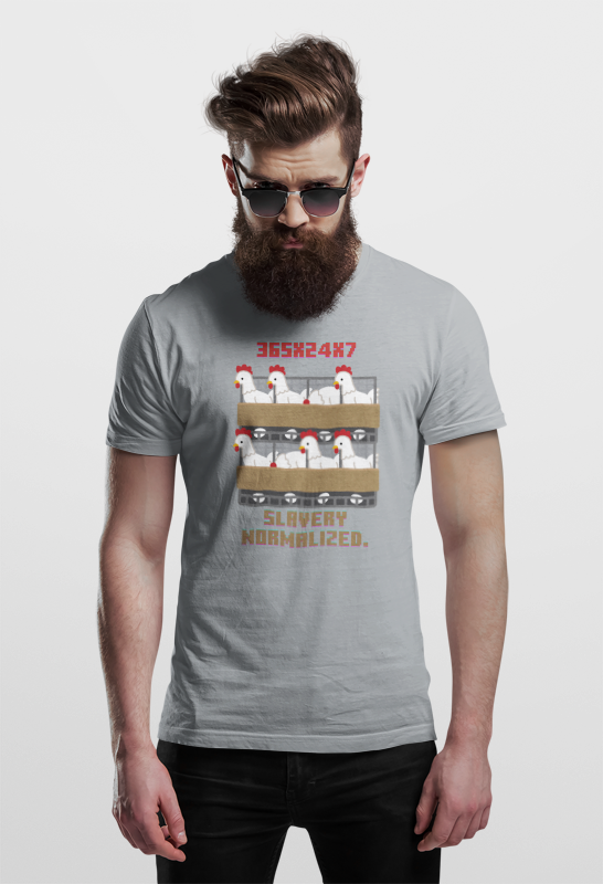 Slavery Normalised (male/unisex-vd-t-shirt)