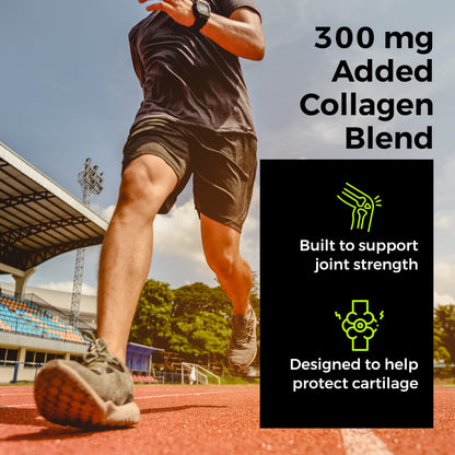 Health Veda Organics Joint Support Tablets with Glucosamine (3900 mg) | Enriched with Collagen, & MSM | Supports Joint Cartilage, Mobility & Muscle Health | 90 Tablets