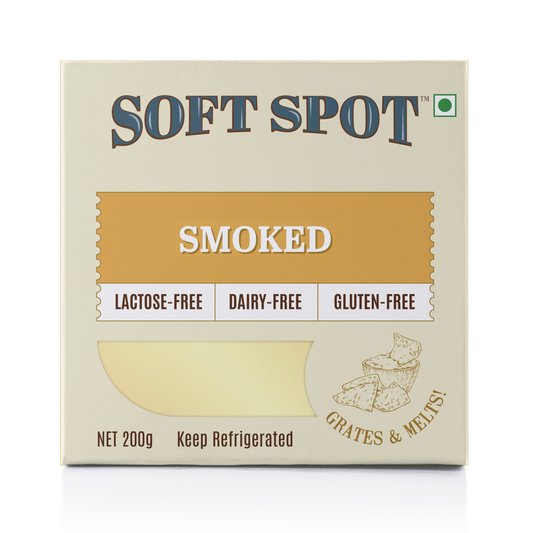 Soft Spot Foods- Smoked Plant Based Cheddar Block, 200g) (Bangalore Only)