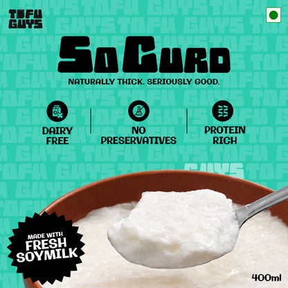 Tofu Guys_SoCurd, 400gm (pack of 2/4) (Bangalore only)