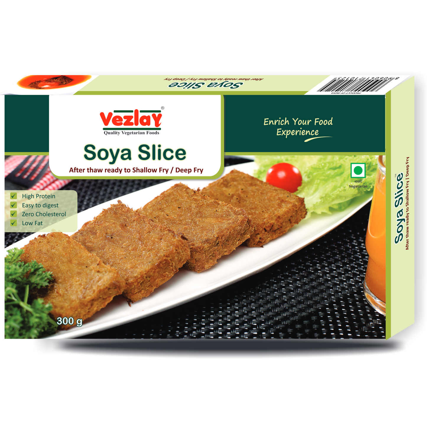 Vezlay Soya Slice, 300gm