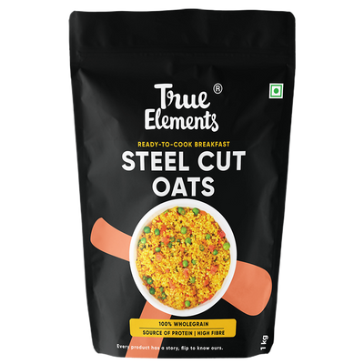 True Elements Steel Cut Oats Gluten Free | Oats | Breakfast Oats