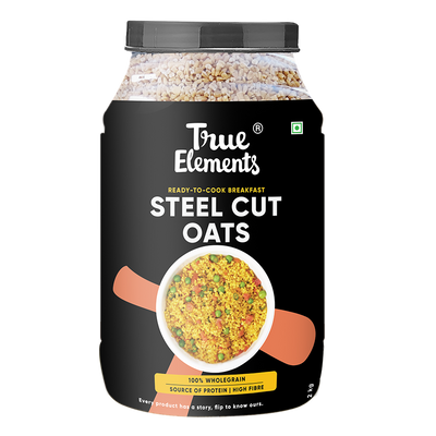 True Elements Steel Cut Oats Gluten Free | Oats | Breakfast Oats