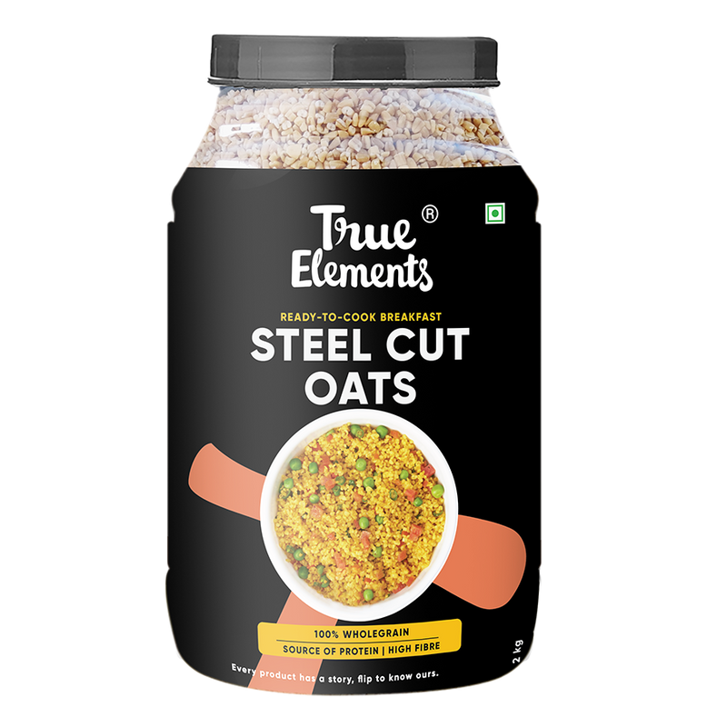True Elements Steel Cut Oats Gluten Free | Oats | Breakfast Oats