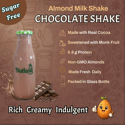 Nutlush Sugar Free Mix & Match Almond Milkshake Duo - (2 × 300 ml)