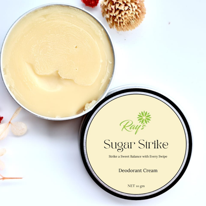 Natural Deo | Baking soda free | Sensitive skin safe | 30gm | upto 8 Hrs freshness | Citrus, Sandalwood, Floral, Vanilla