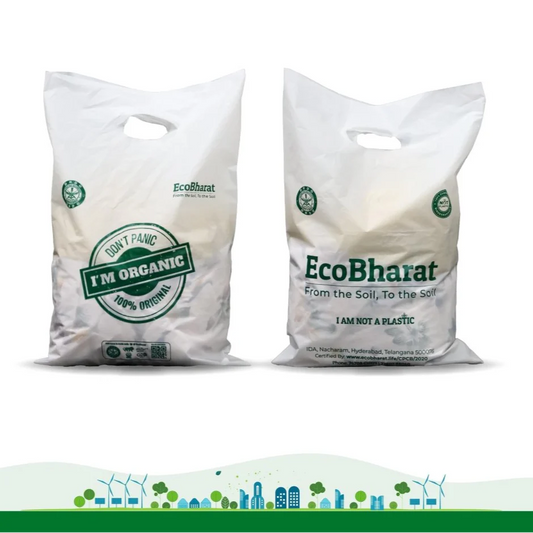 Biodegradable and Compostable D-cut Carry Bags | Multi Purpose Bags