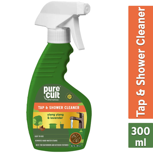 PureCult Plant-Based Tap and Shower Cleaner Ylang-Ylang & Lavender(300 ml)
