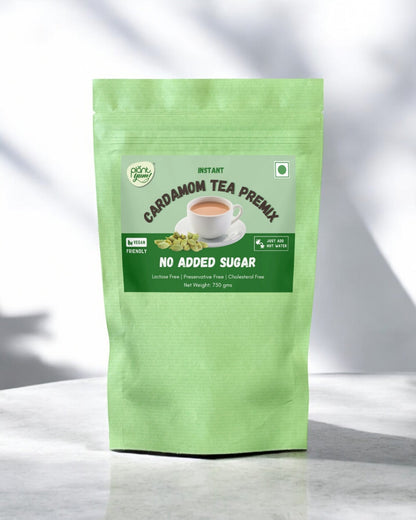 No Added Sugar Tea Premix - Cardamom (Elaichi) (750g)