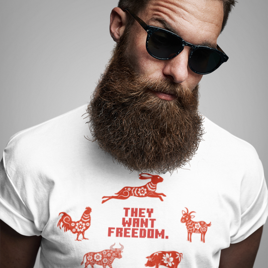 They want freedom (male/unisex-vd-t-shirt)