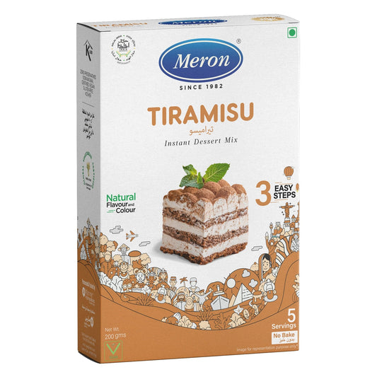 Meron Tiramisu Instant Dessert Mix 200 Grams