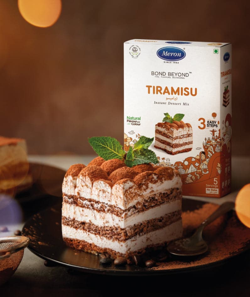 Meron Tiramisu Instant Dessert Mix 200 Grams