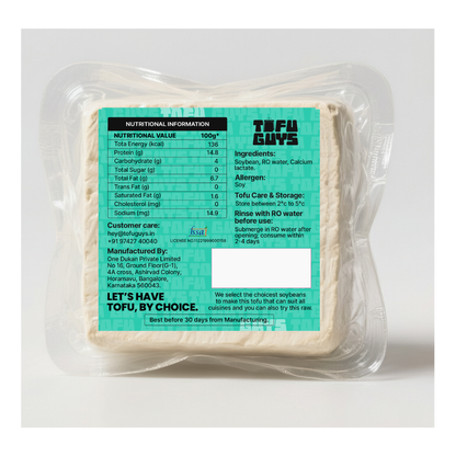 Tofu Guys Creamy Tofu 200gm- Bangalore Only