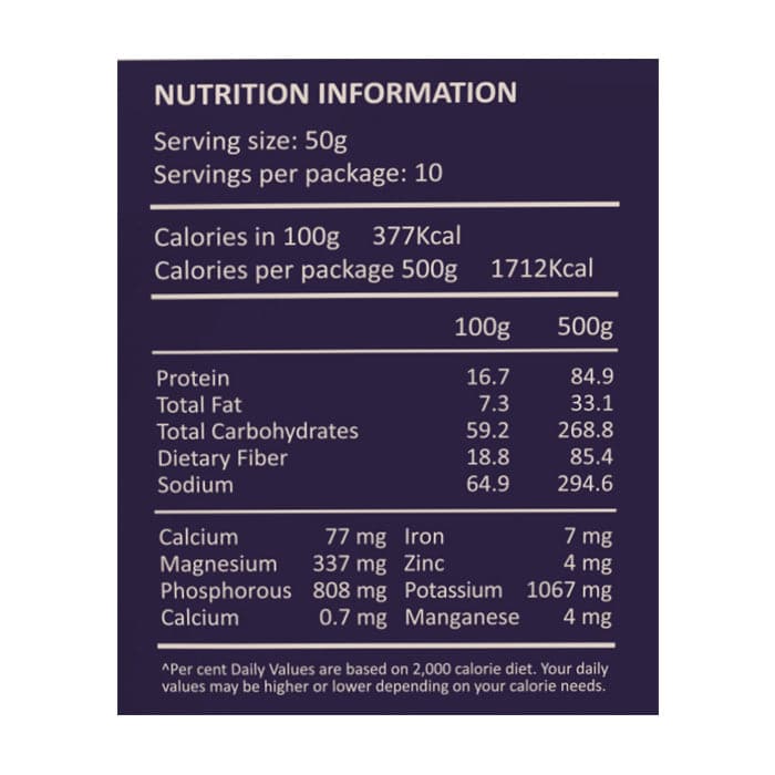 NOURISH YOU Organic Raw Gluten-Free Tricolor Breakfast Quinoa (500g).
