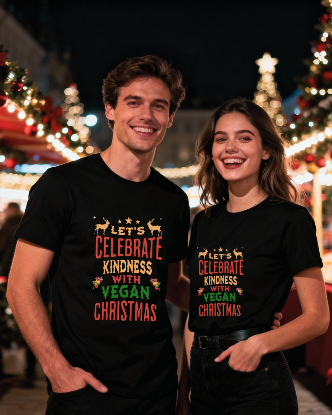 T- Shirt | Let's Celebrate Kindness with Vegan Christmas