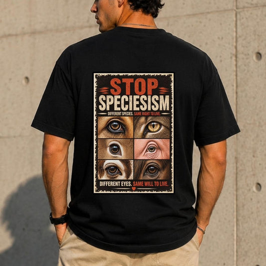 T-shirt | Stop Speciesism -  Different Eyes