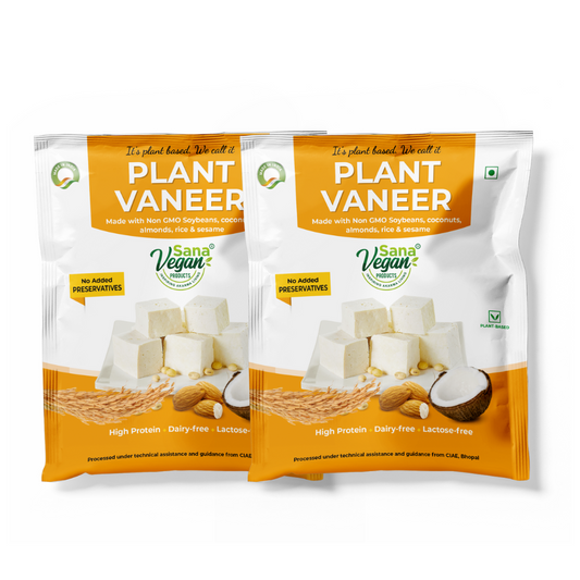 Sana Vegan Products | Plant Vaneer 200g (Pack of 2)