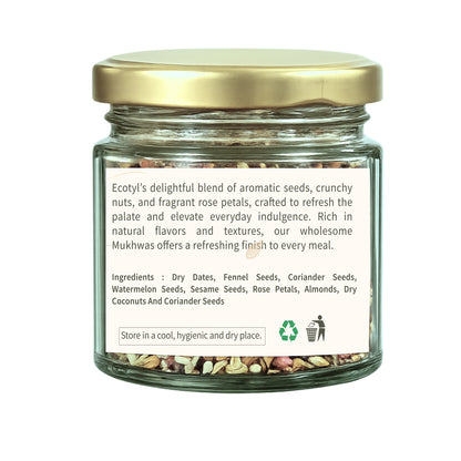 Ecotyl Vedic Mukhwas | Refreshing Mouth Freshener | Nuts & Seeds Mix | 85g