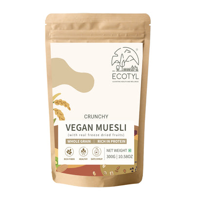 Ecotyl Vegan Muesli | Freeze Dried Fruits | Nuts Mix | 300g