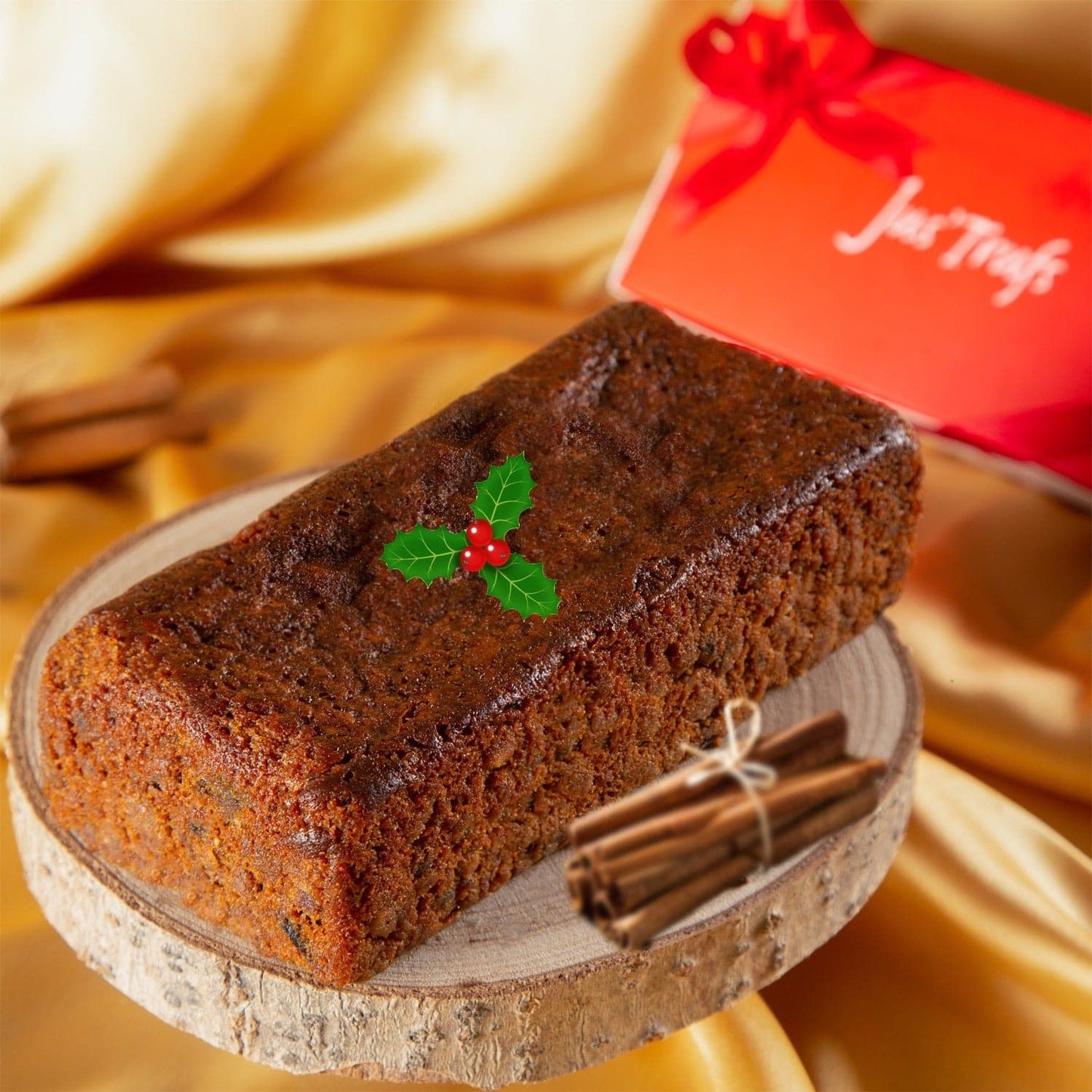 Jus'Trufs  Vegan rich Christmas Plum Cake 1/2 kg