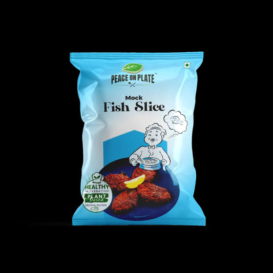 Peace On Plate Mock Fish Slice,1kg (Bangalore only)