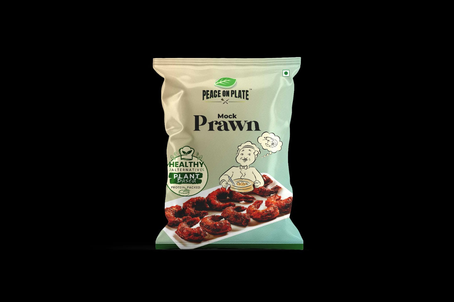 Peace on Plate Mock Prawns, 1kg (Bangalore only)