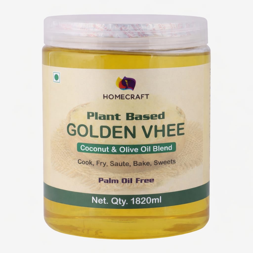 Homecraft Golden Vhee, Coconut & Olive Oil Blend