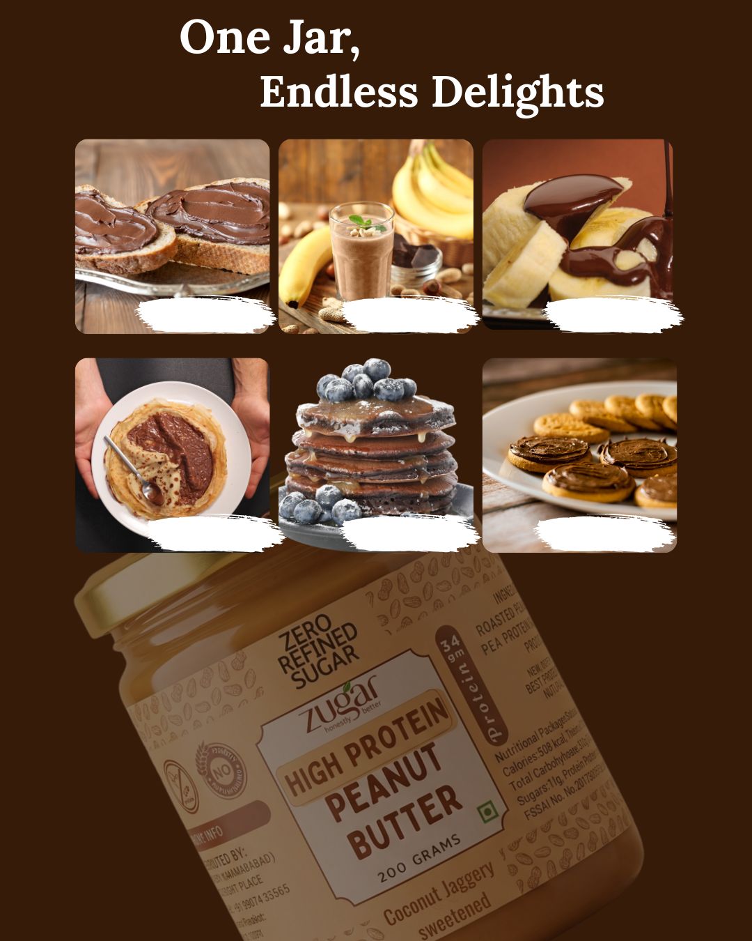 High protein peanut butter