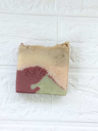 Clay Detox Soap (~100 gm)  | Oily | Acne prone skin |Cold-Process, Paraben-Free Aromatherapy Skincare