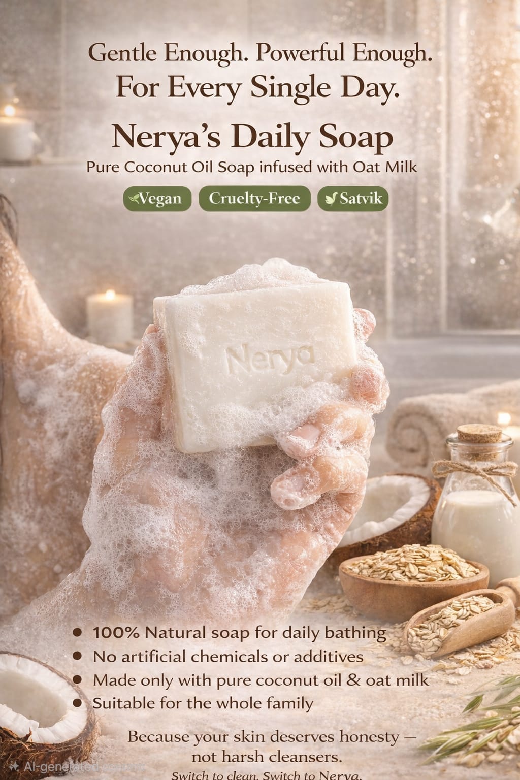 Nerya Daily Soap (Pack of 3) - 100 g each