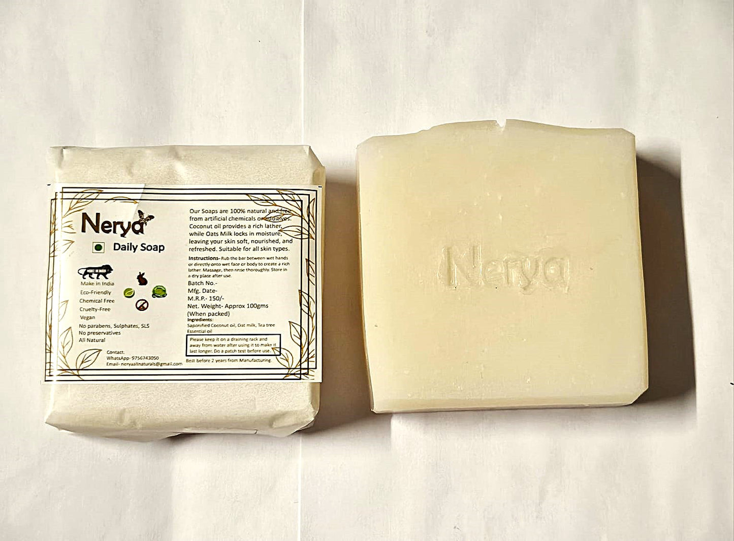 Nerya Daily Soap (Pack of 3) - 100 g each