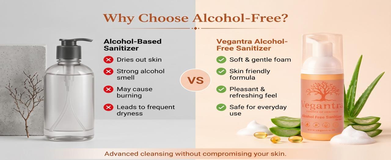 Vegantra Alcohol Free Sanitizer For Her 50ml