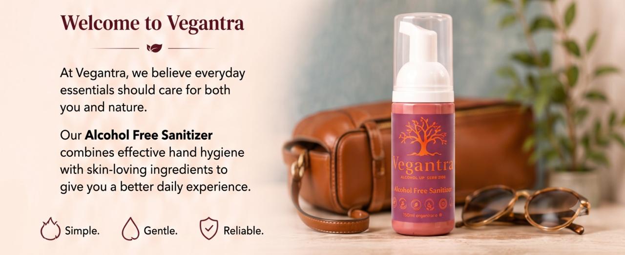Vegantra Alcohol Free Sanitizer 50ml